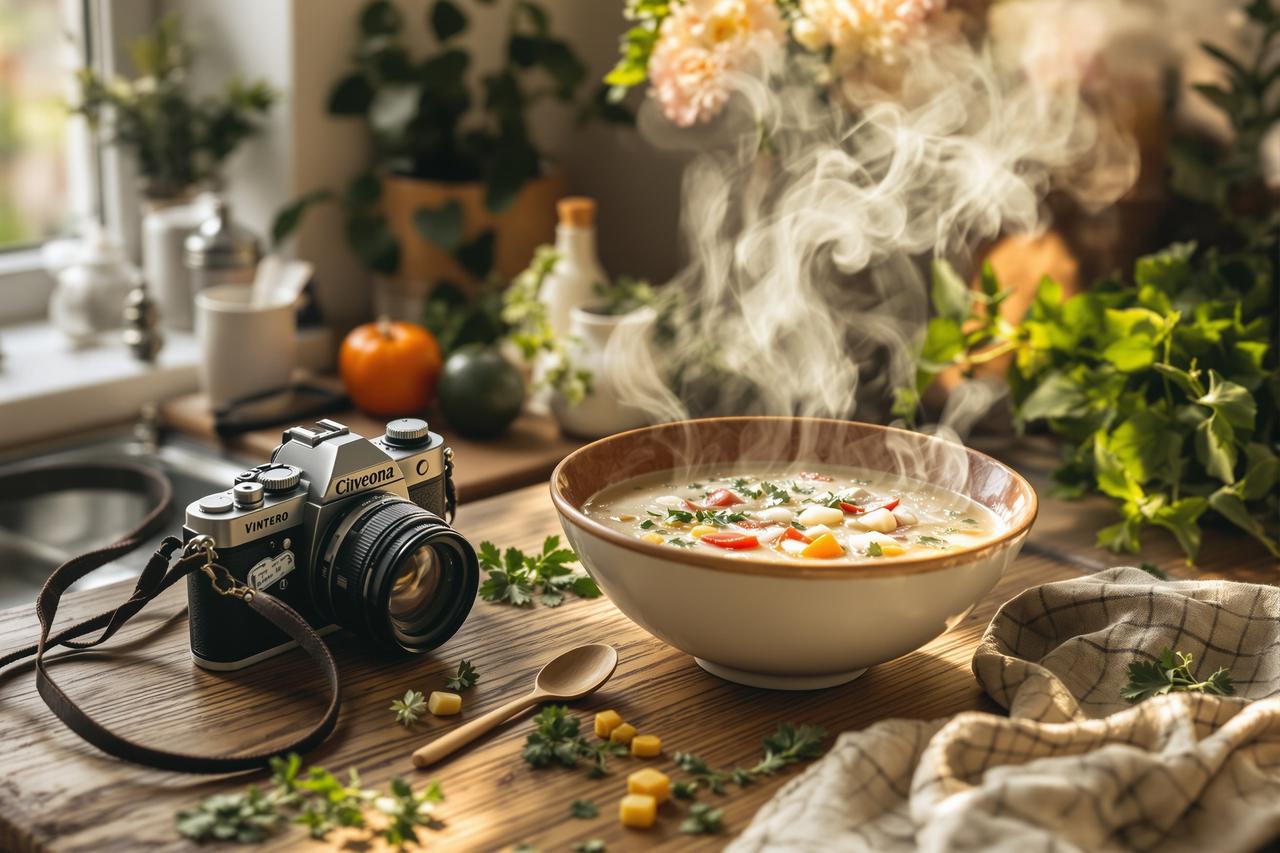 灶台边的影像笔记:如何拍出食物的温度